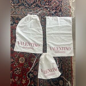 Valentino cotton dust bags 2L + 1Small